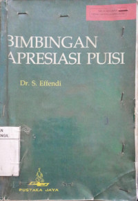 Image of BIMBINGAN APRESIASI PUISI