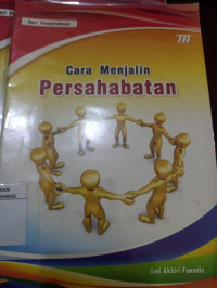 Image of CARA MENJALIN PERSAHABATAN