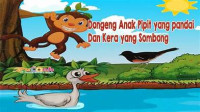Image of CERITA DUNIA BINATANG ANAK KERA DAN BURUNG PIPIT AN APEE AND A SPARROW