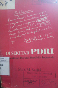 Image of DI SEKITAR PDRI