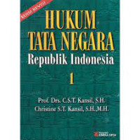 Image of HUKUM TATA NEGARA REPUBLIK INDONESIA 1