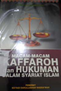 Image of MACAM-MACAM KAFFAROH DAN HUKUM DALAM SYARIAT ISLAM
