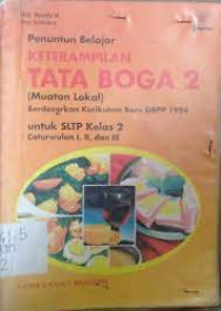 Image of Keterampilan Tata Boga 2