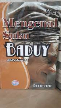 Image of Mengenal Suku Baduy Jilid/Volume 1