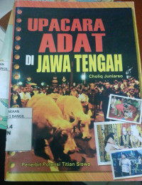 Image of Upacara Adat Di Jawa Tengah